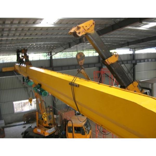 Electric Single Girder Overhead Bridge Crane LDE 3+3 / 5+5 / 8+8 / 10+10 Ton