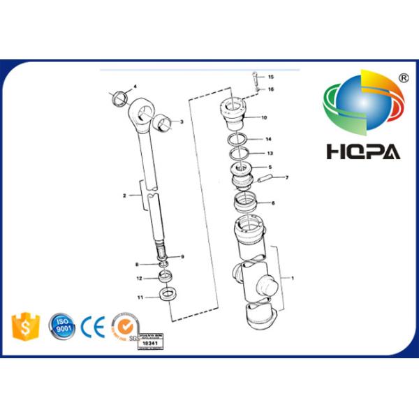 Цилиндр БМ набора уплотнения экскаватора ВОЭ11990026 11990026 поднимаясь для затяжелителя Л90 Л90Б Л90 ВОЛВО