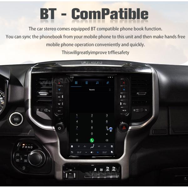 Блок андроида 11 главный на автомобильный радиоприемник Ram 20-23 доджа экран касания 11,8 дюймов