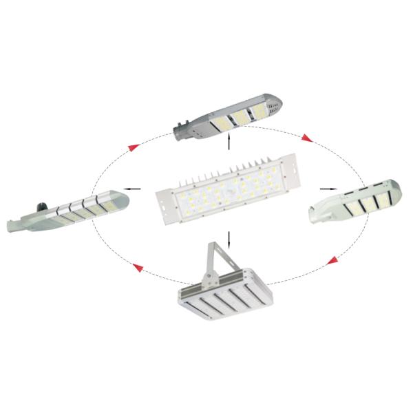 50 Watt LED Street Light Module DC42 - 48V LED Module With Optical PC