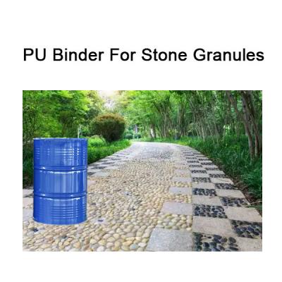 Polyurethane Binder For Stone Granules Eco-Friendly Stone Granule Binder Solution