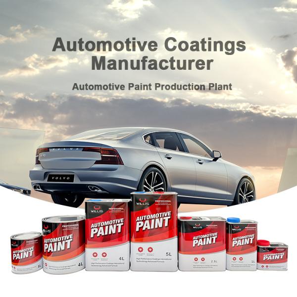 High Solid Content Viscosity Automotive Clear Coat Paint OEM ODM