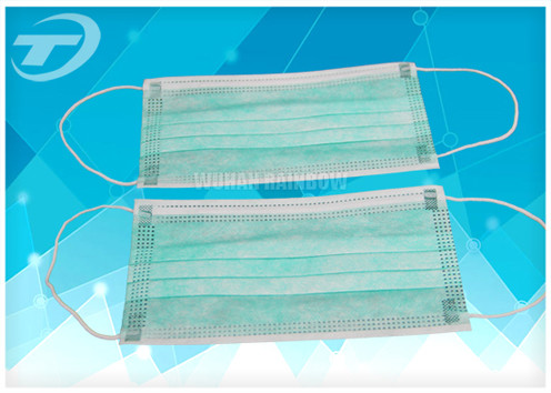 Masque protecteur non tissé 3ply, 17,5 x 9.5cm, utilisé dans l'hôpital/industriel