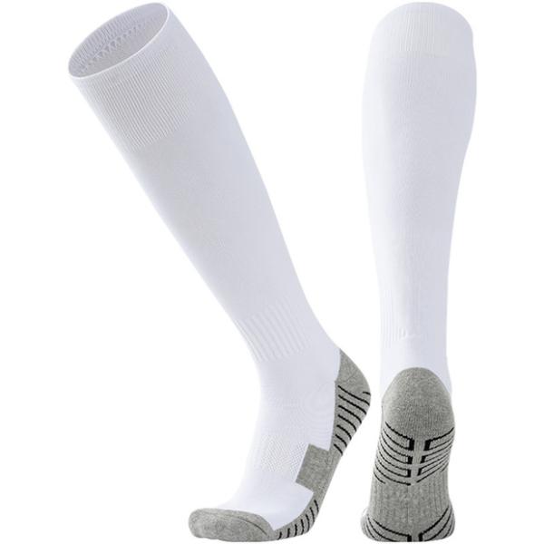 Custom Logo Compression Knee High Soccer Socks for Regular Style Non-Slip Football