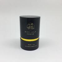 Tubo de papel do cilindro de creme cosmético para o ouro preto do chá em volta de imprimir das caixas de papel CMYK