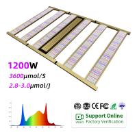 Lampes de culture LED à spectre complet de 1200 watts pour plantes d'intérieur Samsung LM301H LM281B