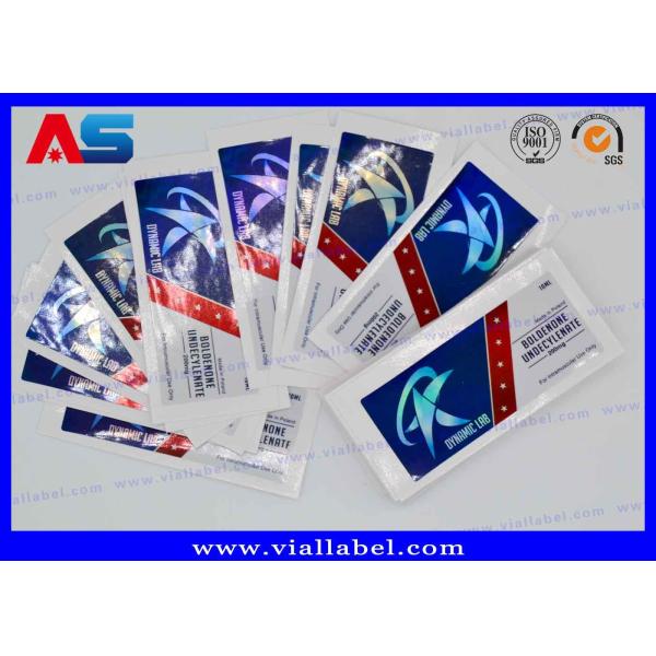 Съемная фармацевтическая пробирка бутылки 10ml обозначает печатание Hologram