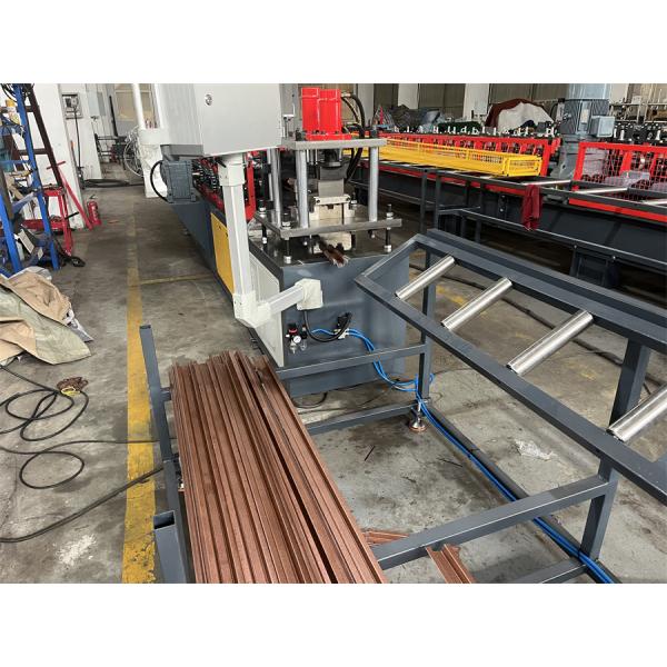 0.42mm BMT G550 22mm High Color Steel Galvanized Steel Ceiling Batten Roll Forming Machine