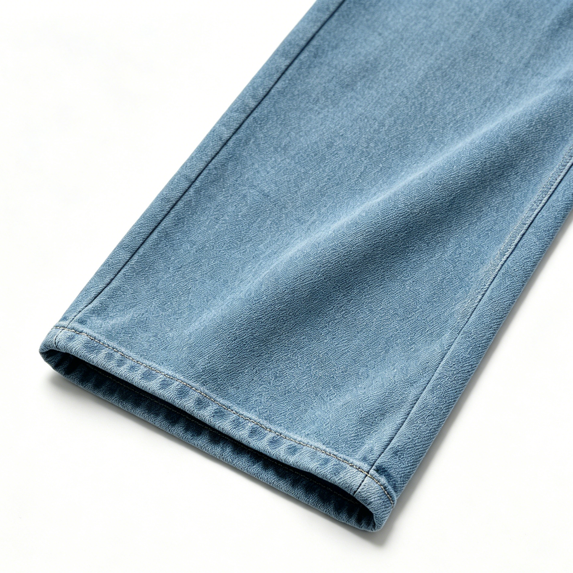 Vintage Wash Classic Wide Leg Jeans 5 Pocket Light Wash Loose Jeans Straight