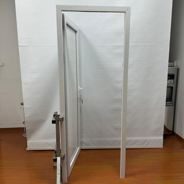 Chinese Top Hardware and Weather Resistance PVC Hinged Door for Residential Building