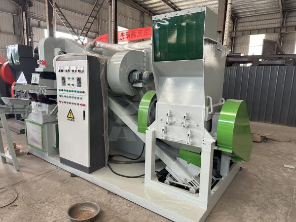 Scrap Copper Wire Recycling Machine Copper Radiator Scrap Copper Wire Granulator and Separator