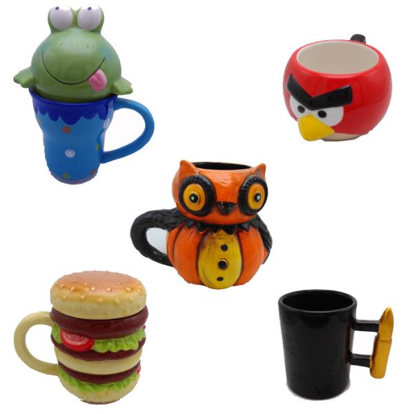 Coffee Mug: Football, Basketball, Baseball  Golf Ball Custom Ball Shape Ceramic Drinkware coffee Mug