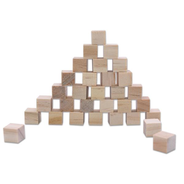 Блоки незаконченных деревянных ремесел сосны 1.5cm дерева деревянные квадратные