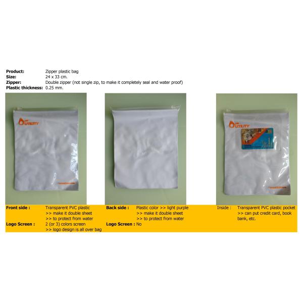 Matte Surface Resealable Plastic Bags Custom Printed With Double Zipper