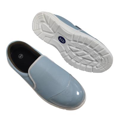 Cleanroom ESD Antistatic Safety Shoe Blue Steel Toe Breathable Anti Static Shoes