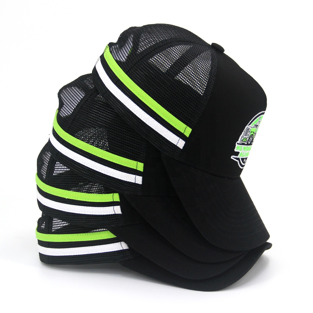 Australian Cotton 5 Panel Trucker Cap Country Style Crown Snapback Cap