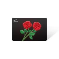 Microplaqueta F05 à função luminescente encaixada Rfid Chip Card do smart card