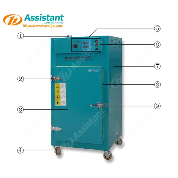 Electric Heating Tea Drying Cabinet Machine DL-6CHZ-2 for Rotary Type Tea Leaf Drying