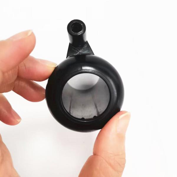 Cow Milking Plastic Milk Cup 140x42x26mm Black