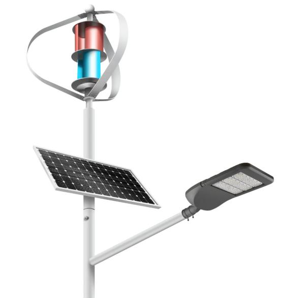 Solar Wind Hybrid Lighting System Project Solar and High Latitude Area  highway street light