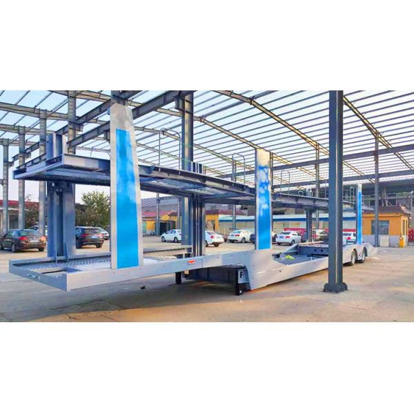 2 Axle Car Carrier Trailer Truck Car Hauler Car Transport Trailer European style for Sale in Russia