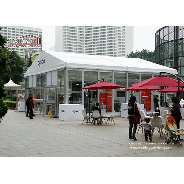 10m Width Outdoor Event Tents With Glass Walls For High Class Events