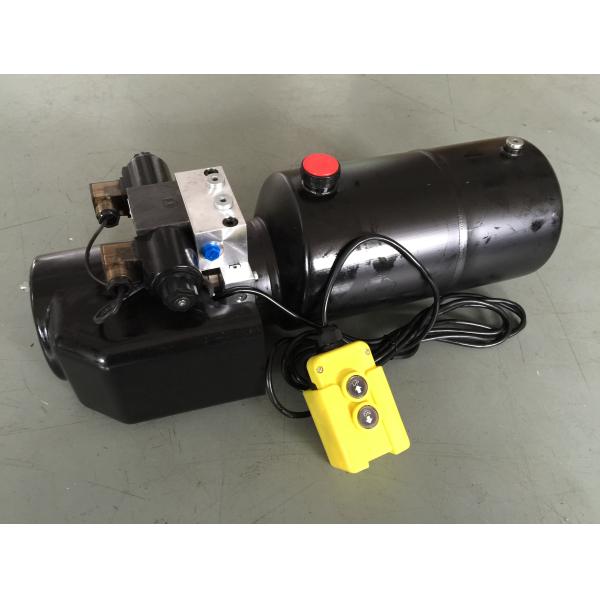 DC 12V 1.6KW Work Pressure 18Mpa with Round Steel Tank Mini Hydraulic Power Packs for Fork-lifts