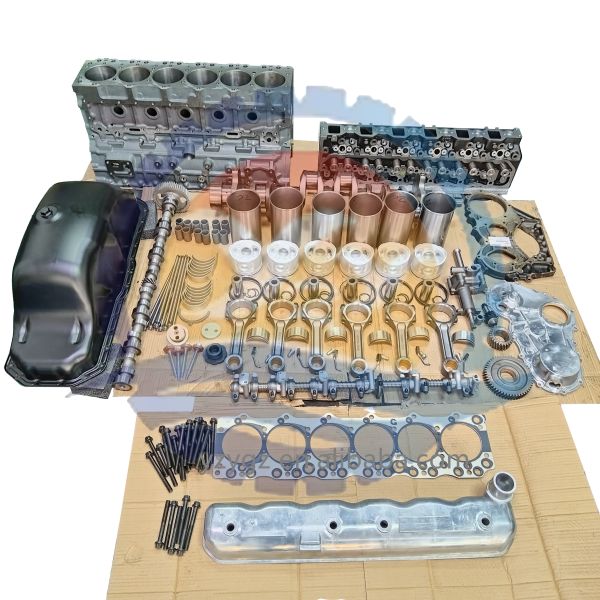 Original Parts for Isuzu 6BG1 Spare Part for Isuzu Engine Parts Block Piston Gasket Diesel Engine Overhaul Rebuild Liner Kit