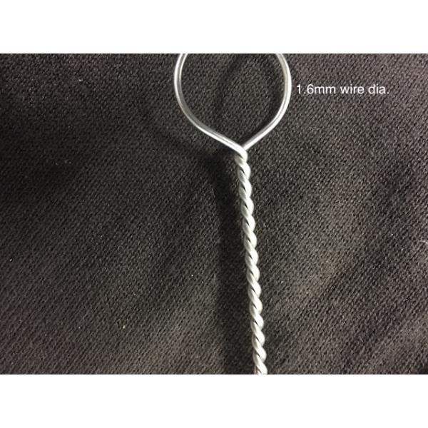 Coiled CPAP Cleaning Brush / Flexible Pipe Cleaning Brush Stainless Steel Handle