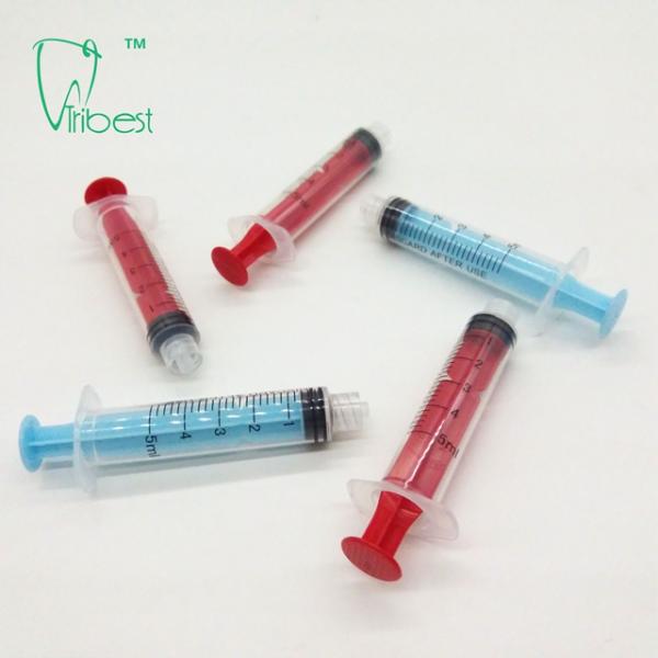 5ml Disposable Plastic Dental Syringe For Dental Cleaning