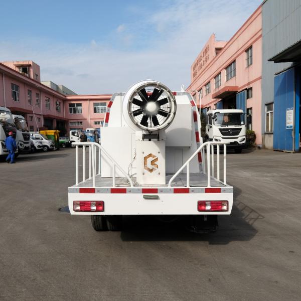 1.5m3 Mist Cannon Truck For Road Dust Removal With Stainless Steel Pump