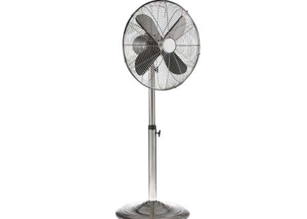 Classic Stand Up Fan 3 Blade Copper Motor 3 Pin Plug ETL Listed / Decorative Oscillating Floor Fans