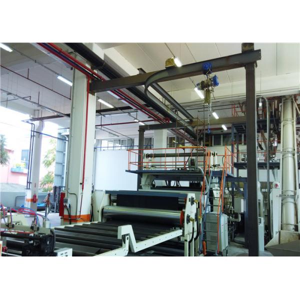 High Efficiency Plastic Sheet Extrusion Line PE Sheet Making Machine