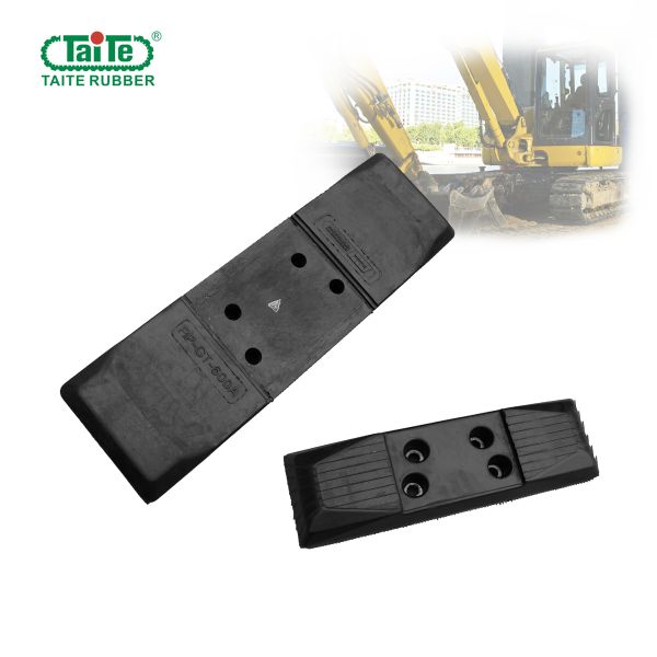 600mm ø20 Excavator Rubber Pads RP - ST - 600A - M20 For Hitatch And Komatsu Series
