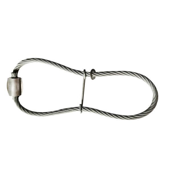 Sling suave de cables de alambre de acero sin fin