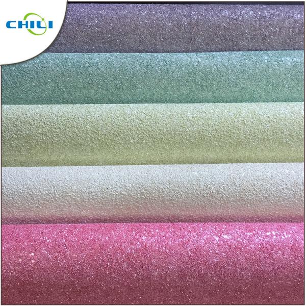 Factory Hot Sale Grade 3 Wallpaper glitter Leather