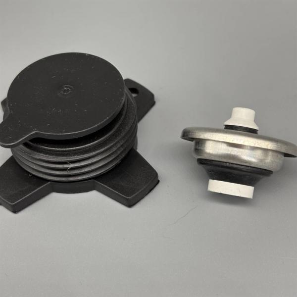 Versatile PU Foam Valve with Short Stem for Food Industry with Hygienic Design
