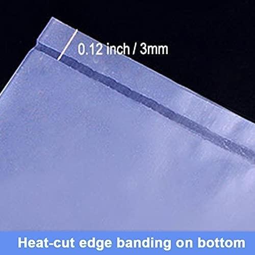 4X6 Shrink Wrap Bags 500 Pack For Soap Bar, Bath Bomb, Small Gift, Clear Heat Shrink Wrap/PVC Shrink Film Bags