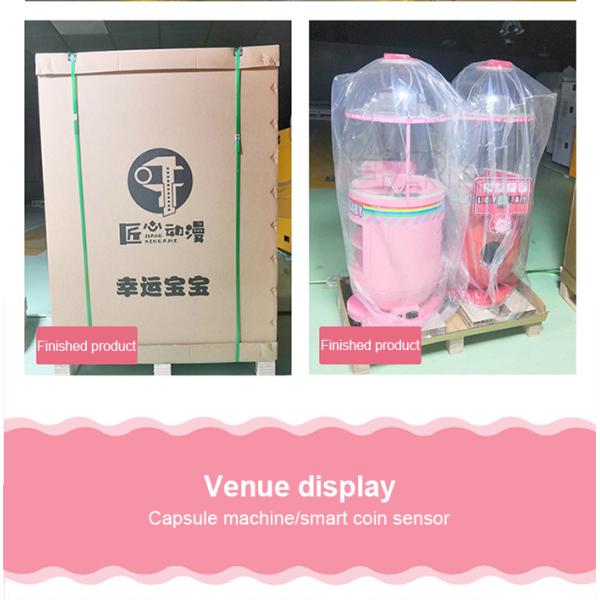 Arcade Gift Kids Game Capsule Coin Operated Ball Toys mini gashapon vending machine