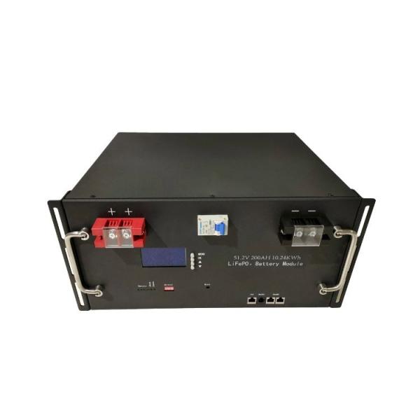 Modular Home Energy Storage System 16S 51.2v100ah Lifepo4 Rack Mounted Batteries