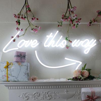 80cm Colorful Cafe Neon Signs Wall Mounting Ip67 Neon Flex Cafe