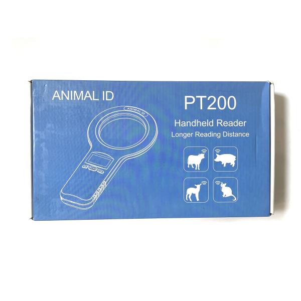 Lector de etiqueta animal de oído 134,2 del kilociclo RFID del microchip del PDA portátil del escáner FDX-B