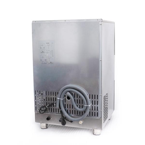 Máquina cilíndrica de gelo de mesa comercial LZ-60 28 kg Armazenamento de gelo Envio imediato