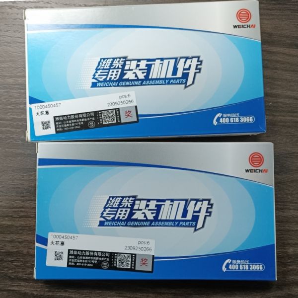 Weichai Engine Parts for Howo & Foton Diesel Trucks Spark Plug 1000450457