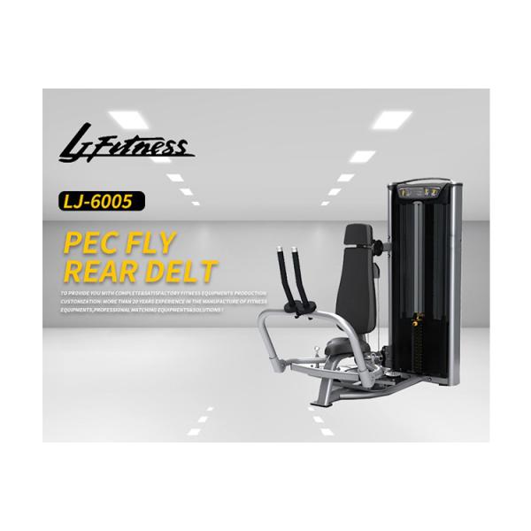 Indoor Gym Matrix Fitness Machines , Rear Delt Pec Fly Matrix Sports Equipment