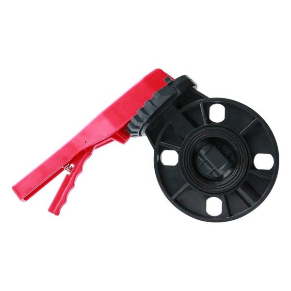 ASTM/DIN/ASNZ/JIS Standard 3 PVC Wafer Type Butterfly Valve for Water Hydraulic Power