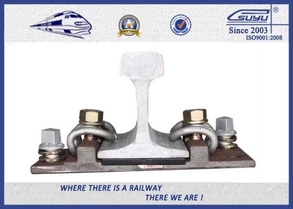 Strength Carbon steel Plain Railroad Tie Plate For Railway Fasteners