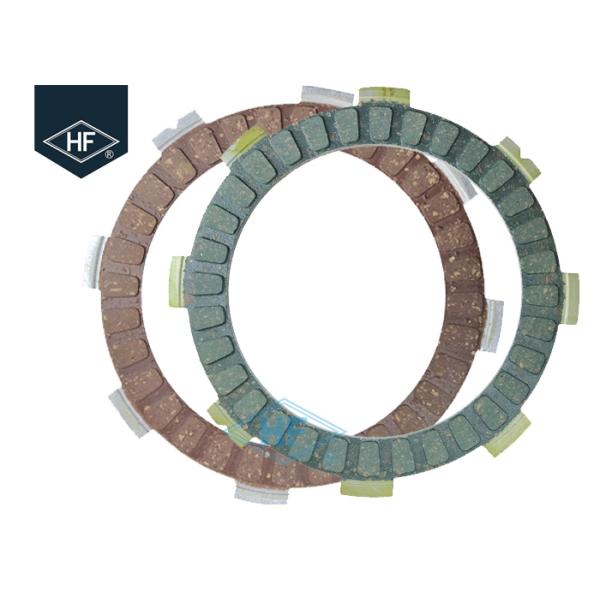 BAJAJ CT100 BM100 Fiber Clutch Plates , 100cc Brown Yamaha Clutch Plate For Motorcycle