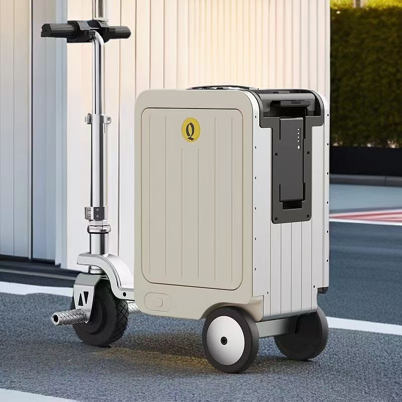 Latest Model Multi-Functional Smart Luggage Case One-Key Speed Limit LED Atmosphere Lamp TSA Customs Trolley Aluminium Frame