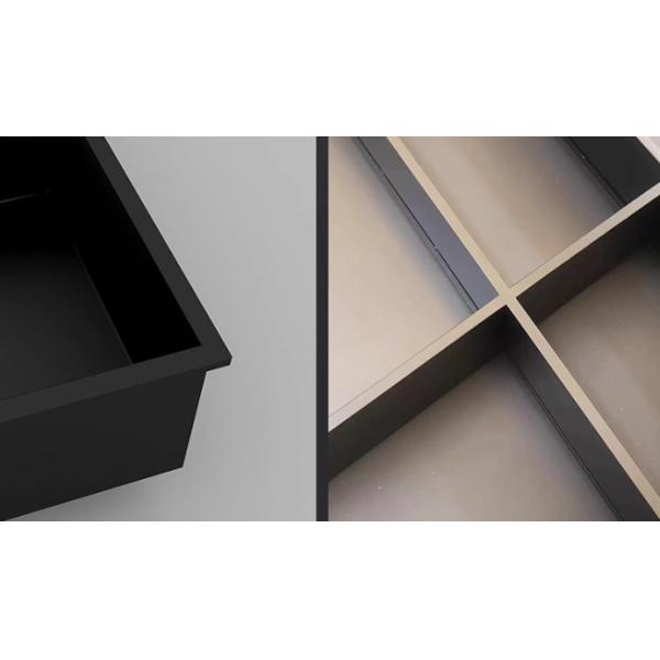 Facile à nettoyer Niche murale en acier inoxydable Résistant à l'érosion Multifonctionnel